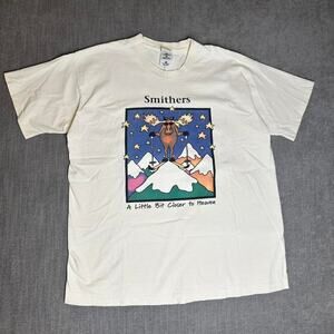 Vintage 90s Smithers ski T-shirt